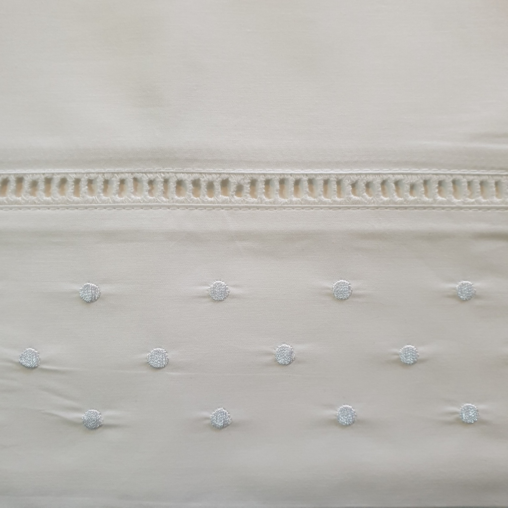 Embroidered Cotton Pillowcases
