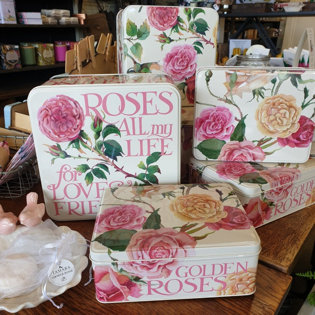 Emma Bridgewater Roses Bakery Tin