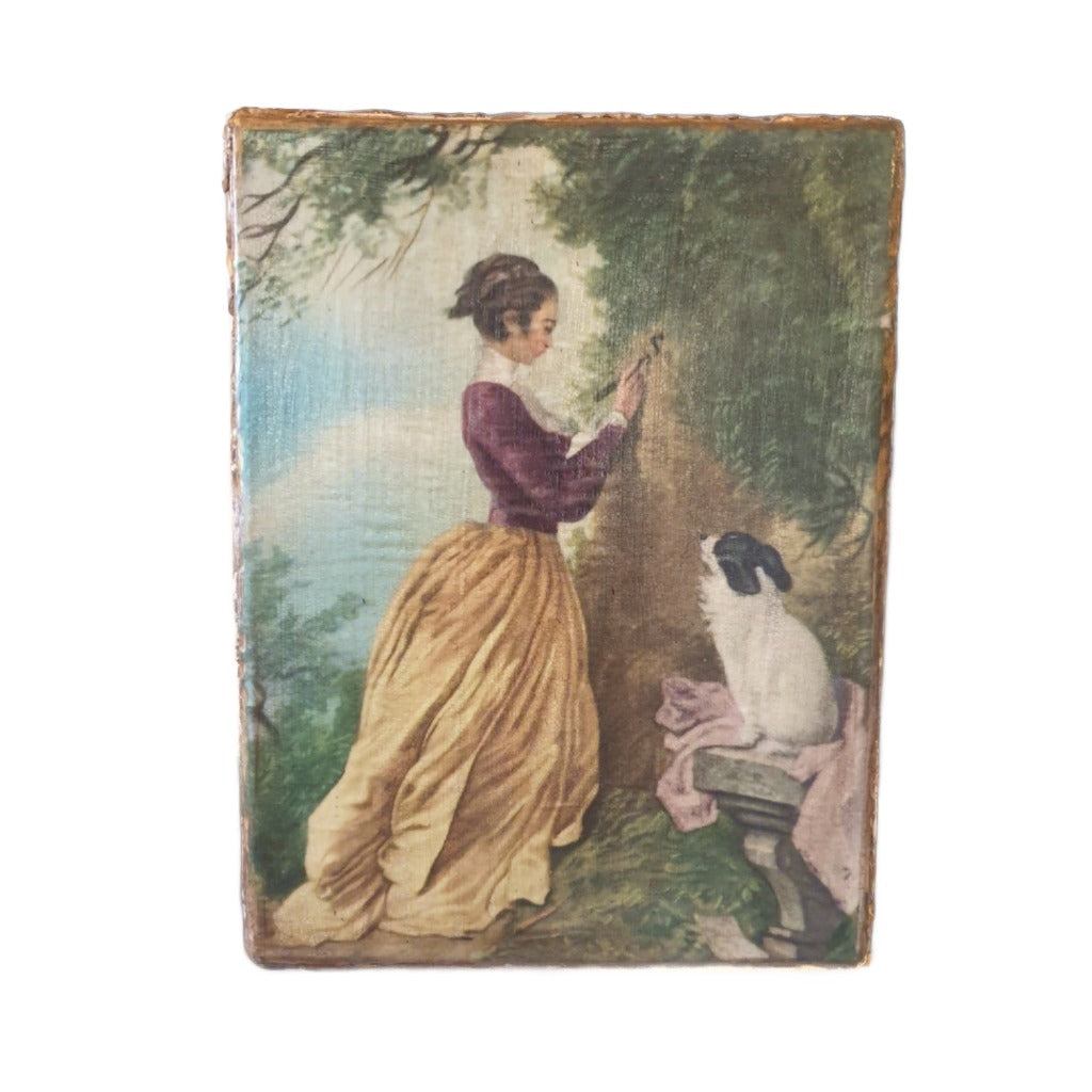 Old World Women Canvas