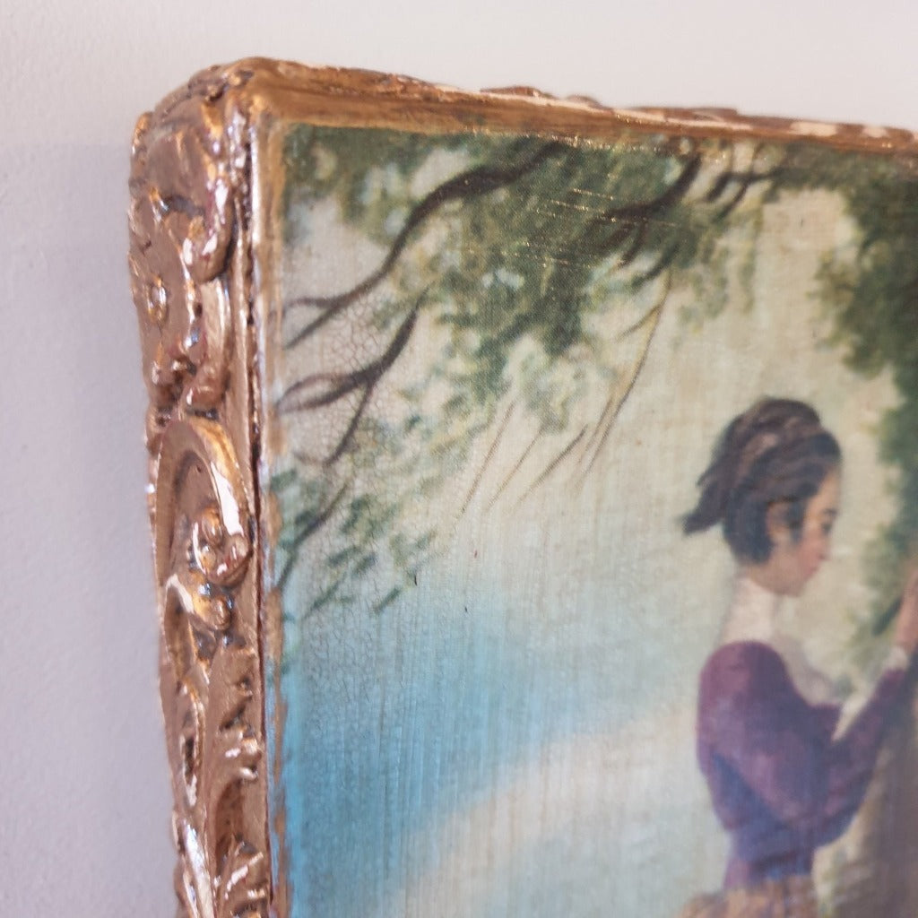 Old World Women Canvas