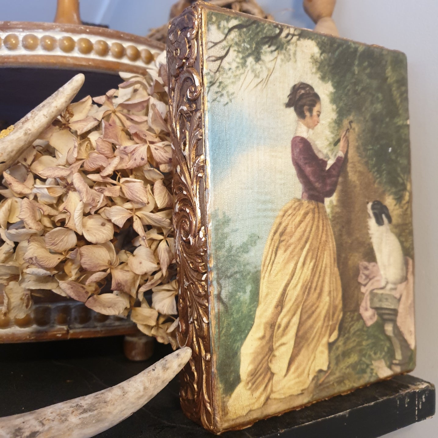 Old World Women Canvas