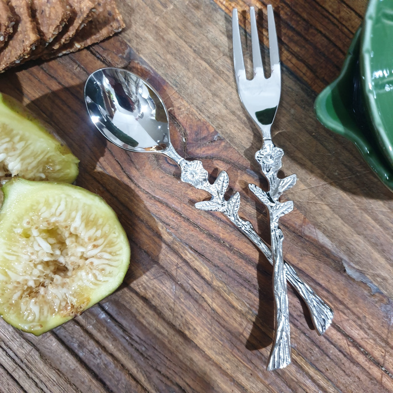 Woodland Trio of Platter Utensils