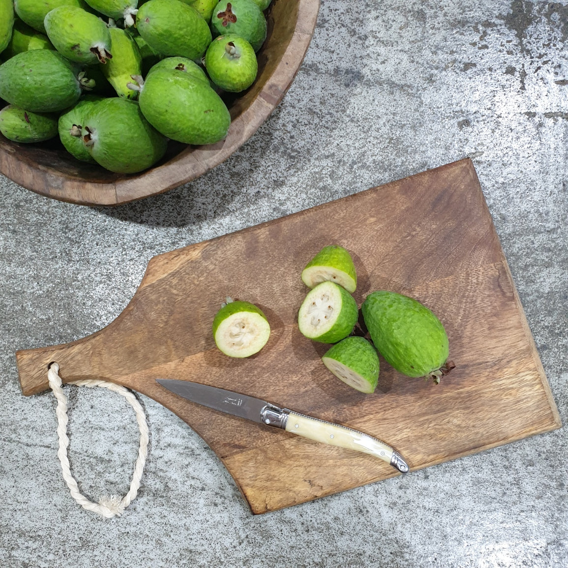 Angeled Chopping Board