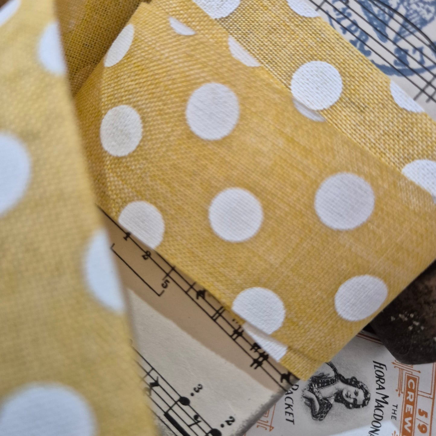 Tamika Ribbon | Mustard Spot