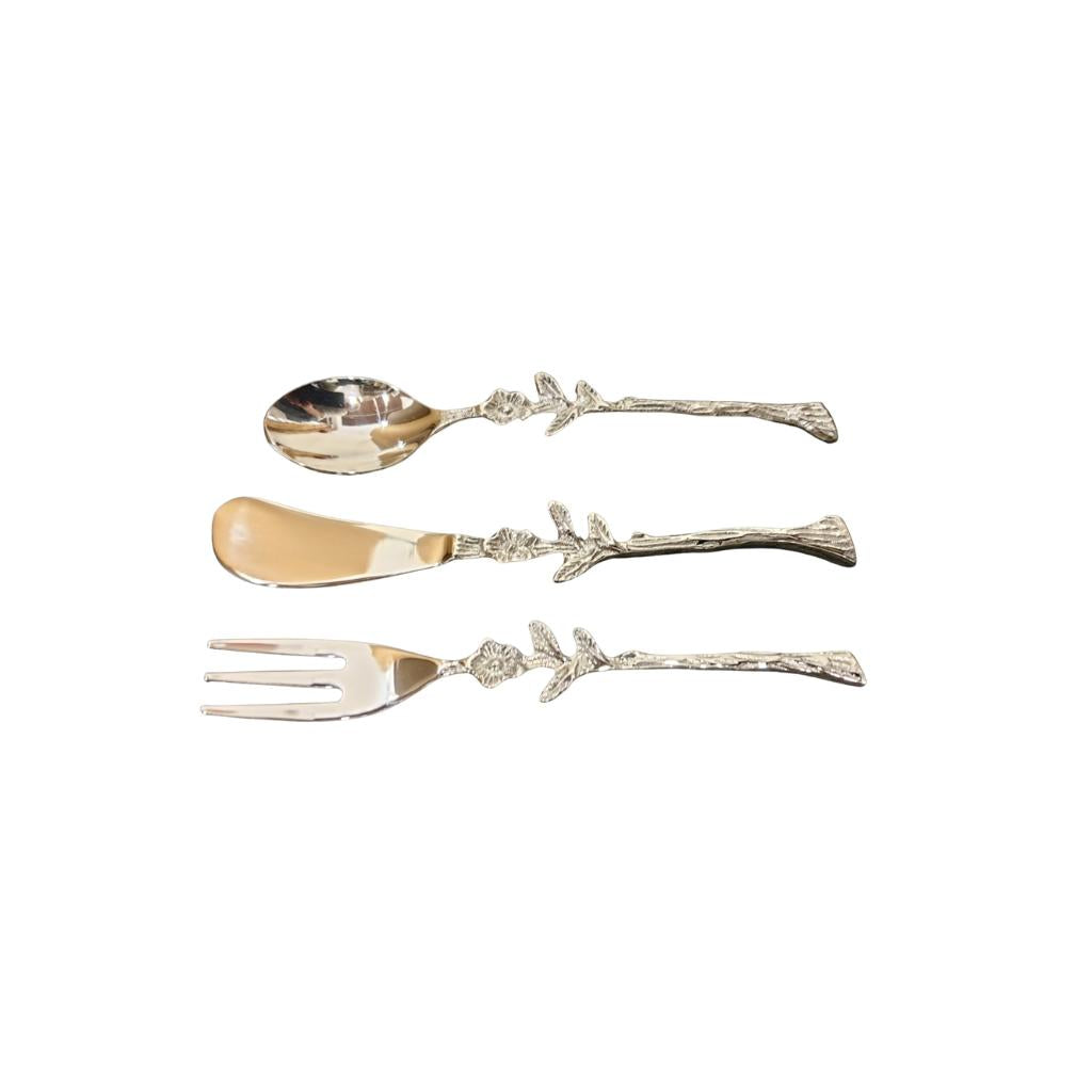 Woodland Trio of Platter Utensils