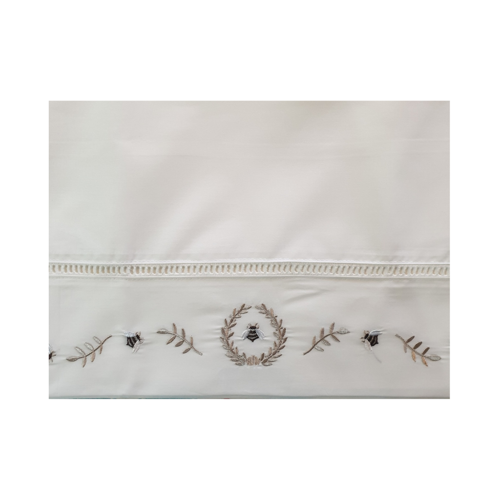 Embroidered Cotton Pillowcases