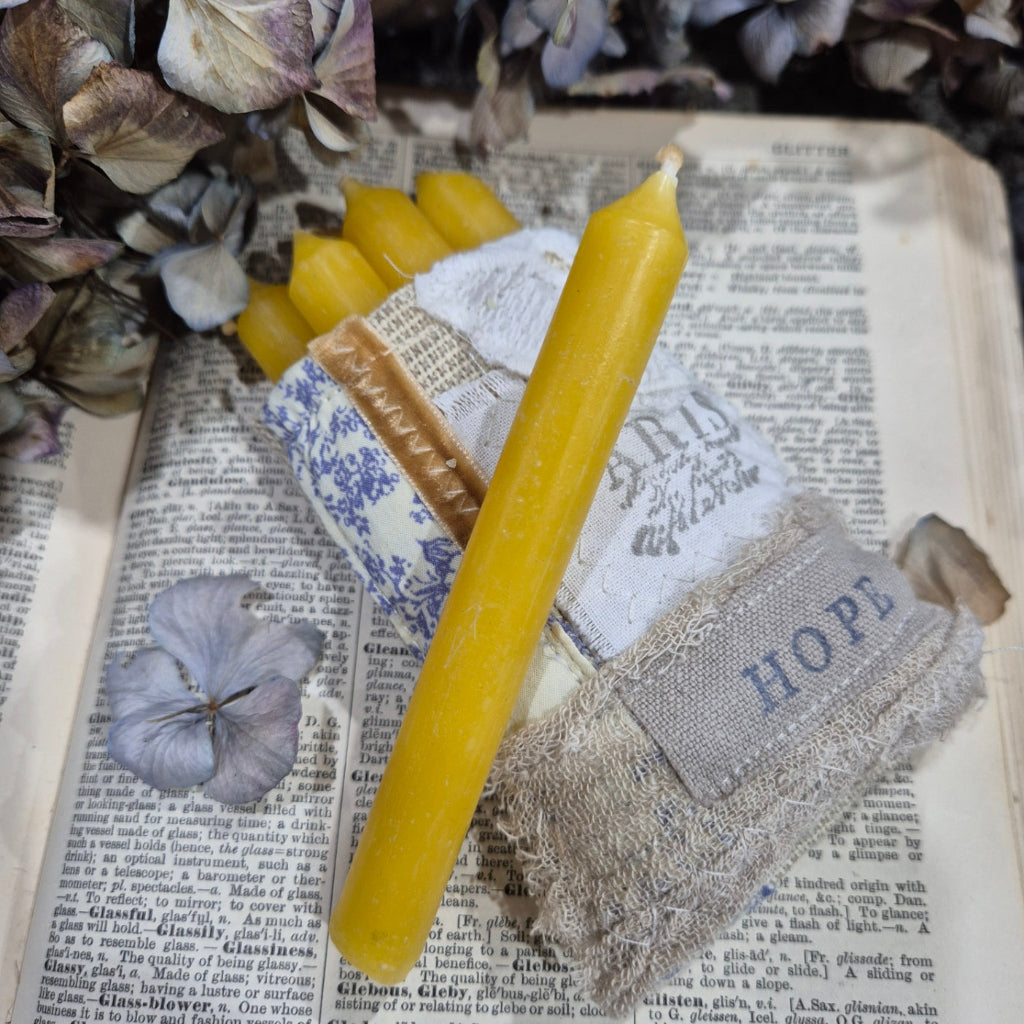 Beeswax Carol Candles