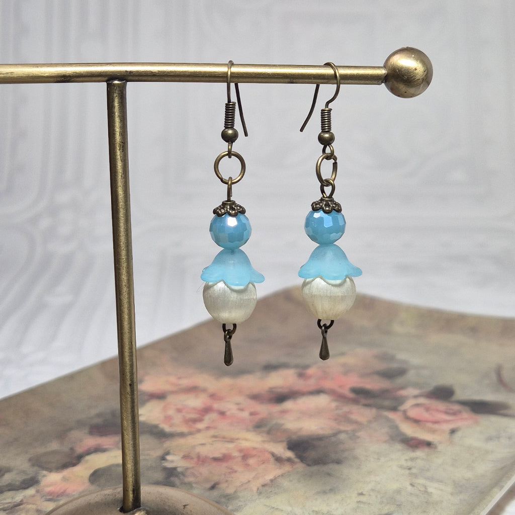 Blue Lady Earrings