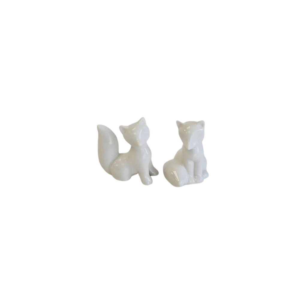 Ceramic Foxes