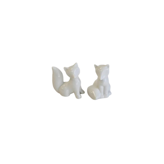 Ceramic Foxes