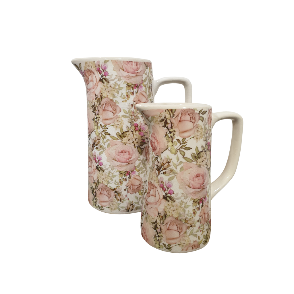 Shabby Rose Jug