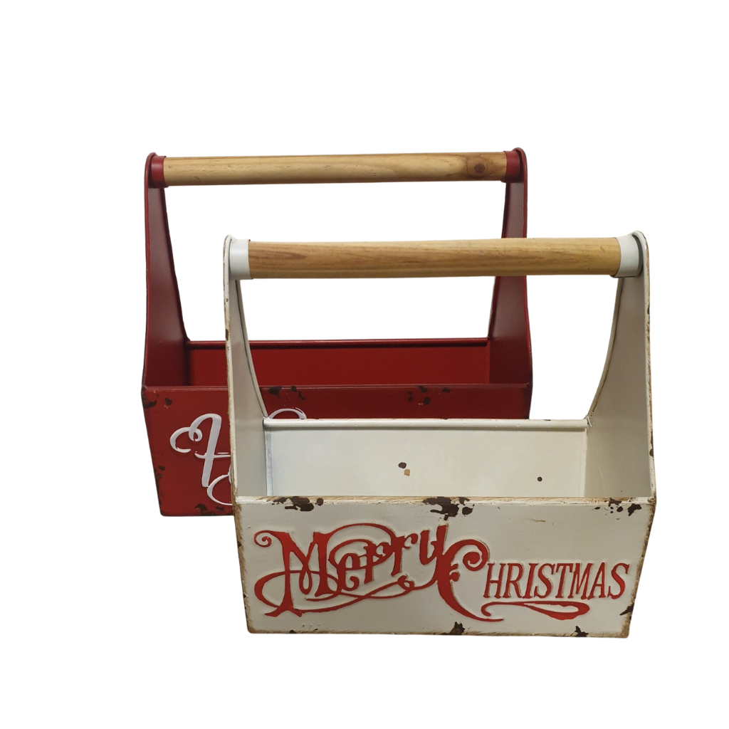 Red & White Carry Holder