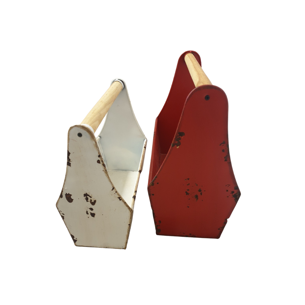 Red & White Carry Holder