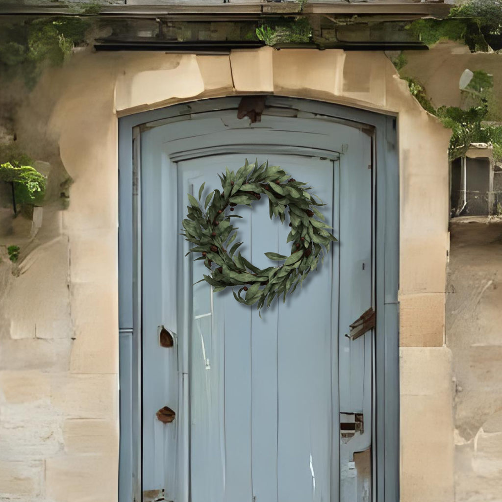 Eucalyptus Wood Berry Wreath