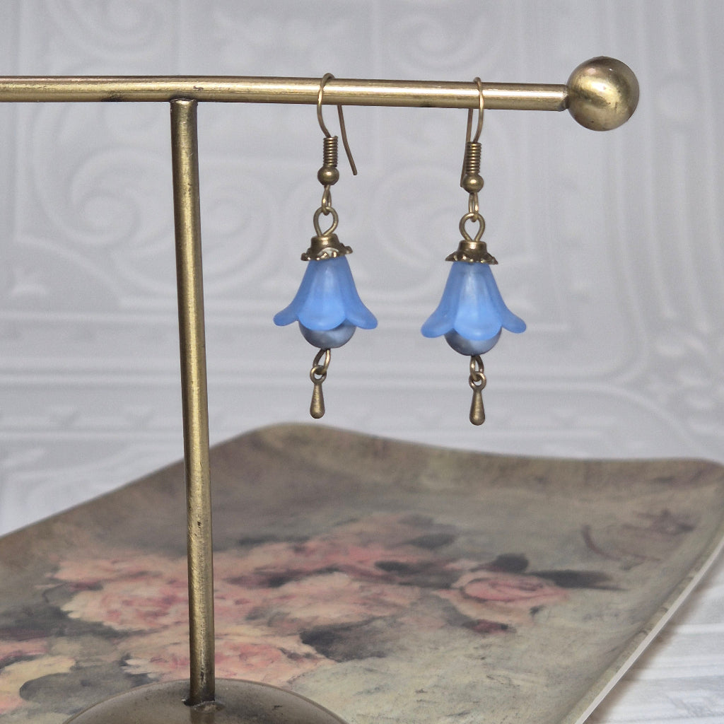 Cornflower Bluebell Earrings