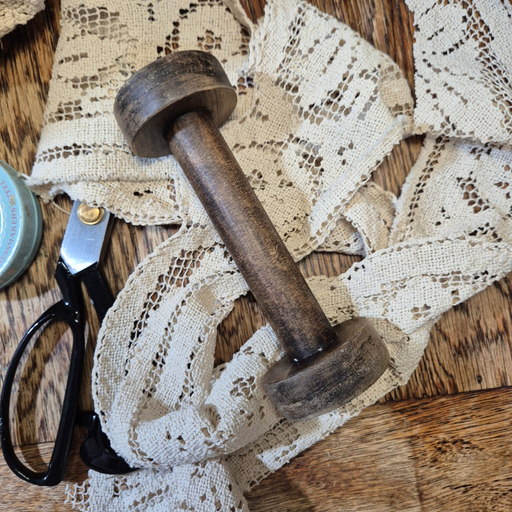 Empty Wooden Bobbin