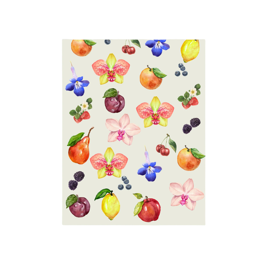 Fruit Salad Tea Towel | 100% Pure Linen
