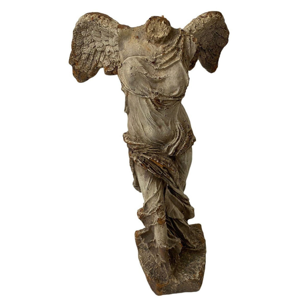 Statue of a winged figure