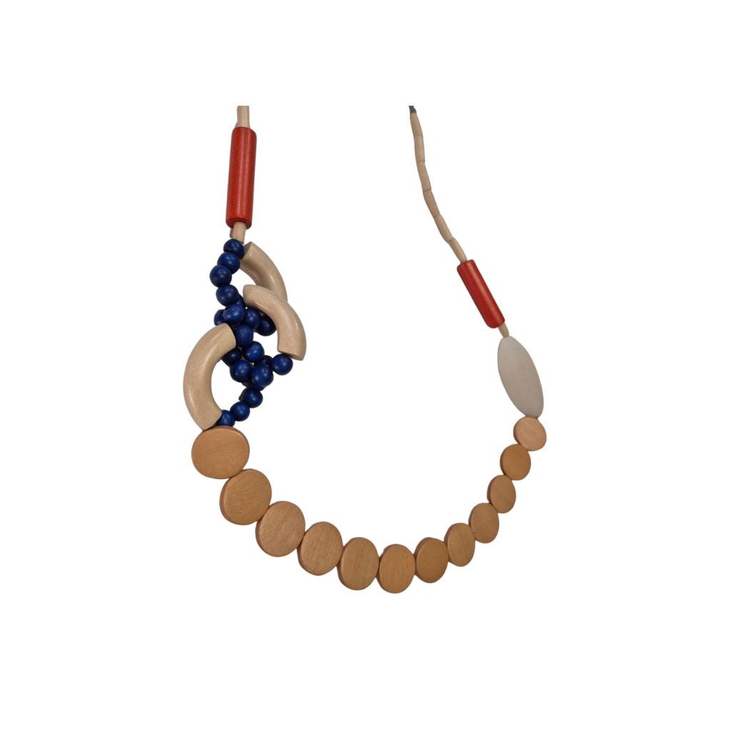 Mid Century necklace Closer
