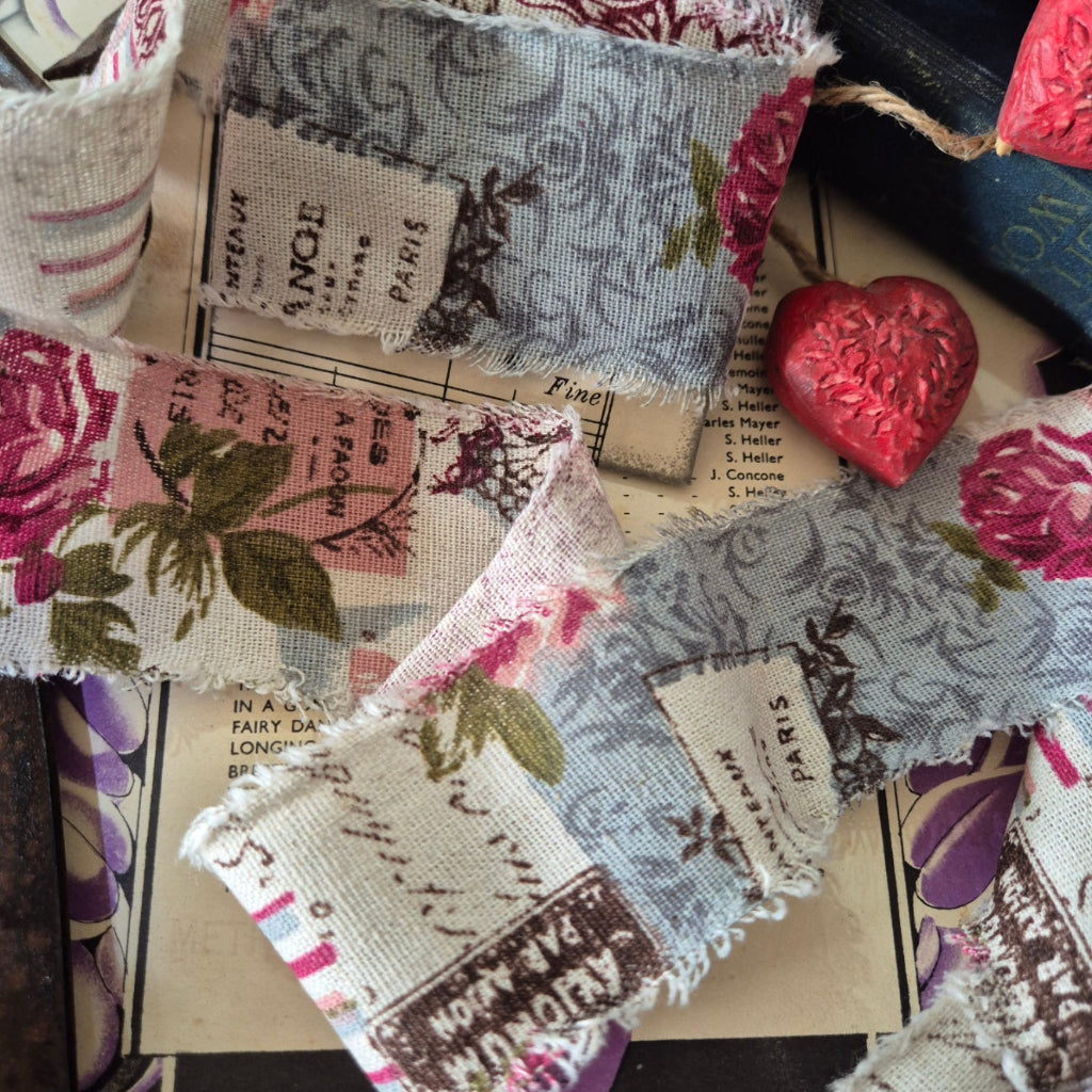 Shabby Chic Ribbon Close Up