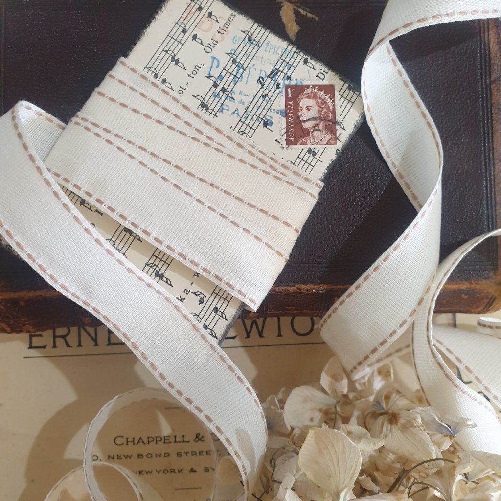 Taup Stitching Ribbon