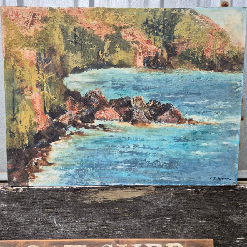 Vintage Sea Scape Art