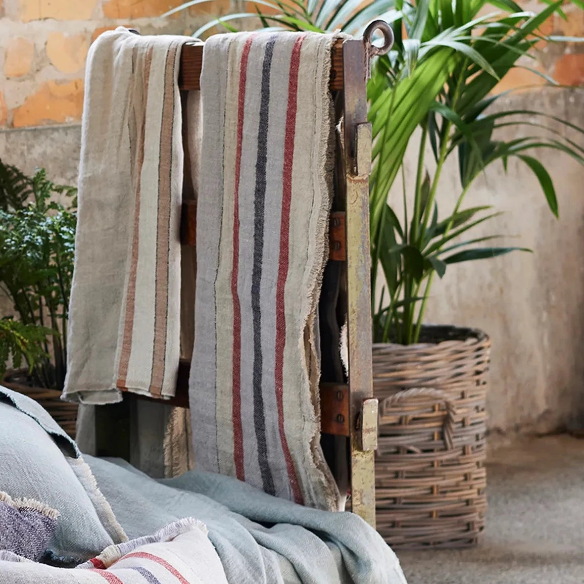 French Linen Throws