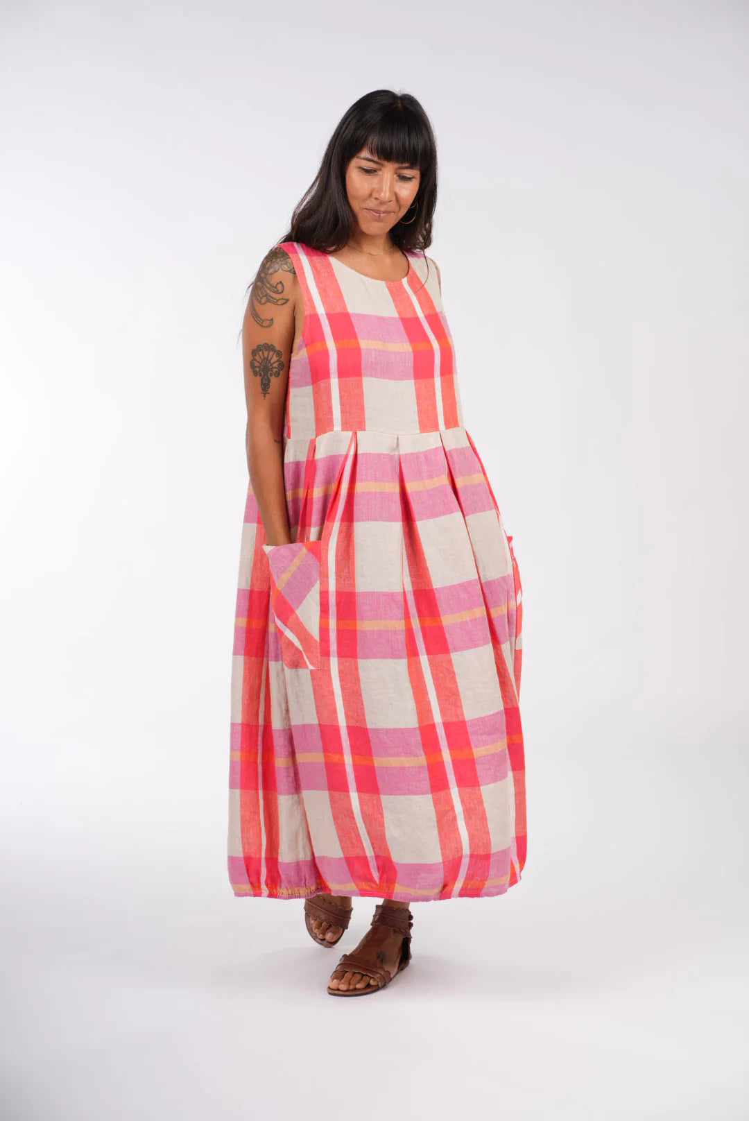 Sartene French Linen Dress