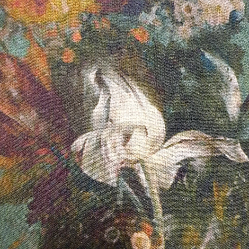 Floral Festival Linen Teatowel