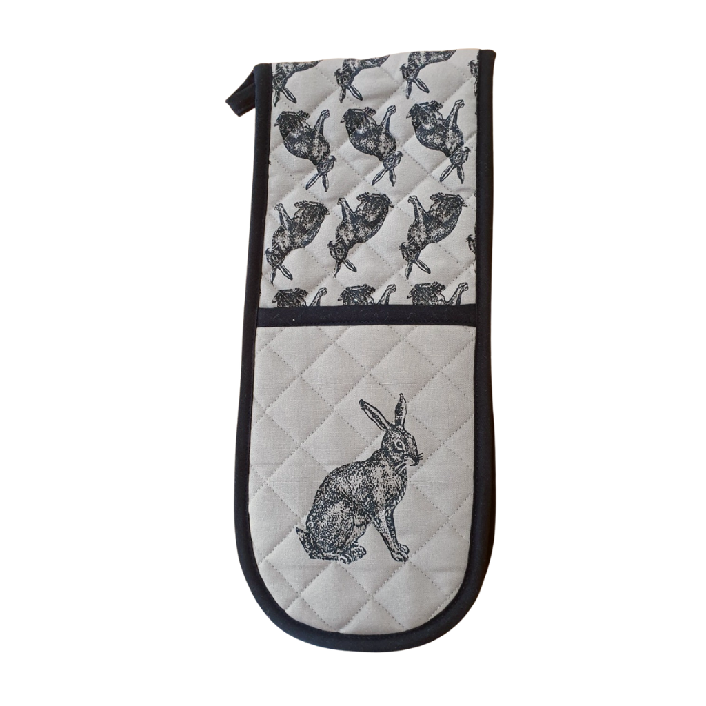 Hare Double Oven Mitt