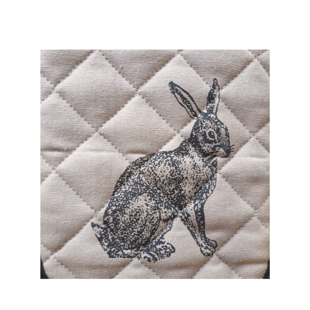 Hare Double Oven Mitt