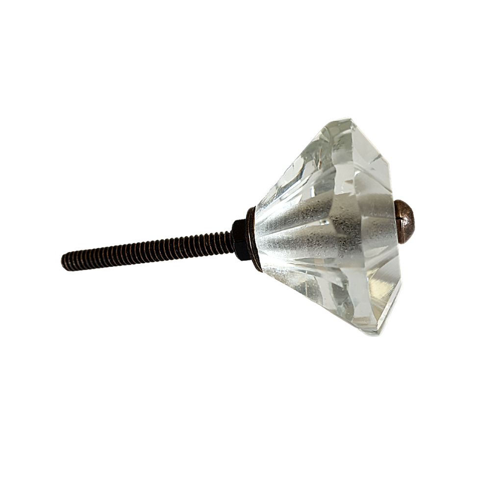 Walker Flower Glass Knob