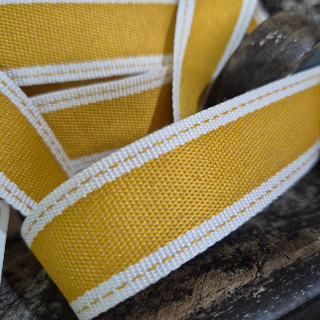 Ashton Cotton Ribbon | Tumeric