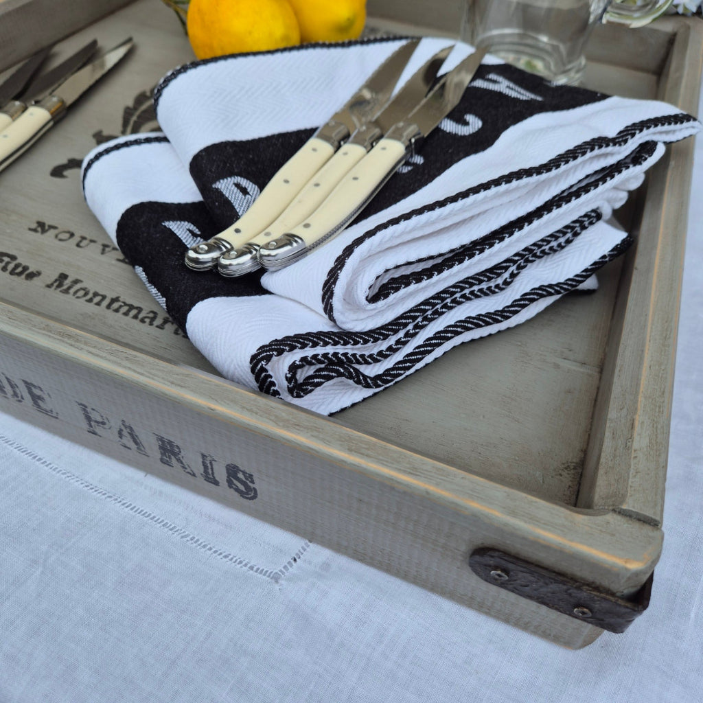 French Styled Rustic Tray