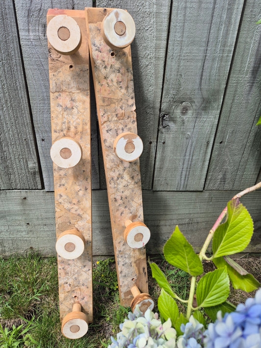 Reclaimed Rimu Coat Hook 4 Hanger