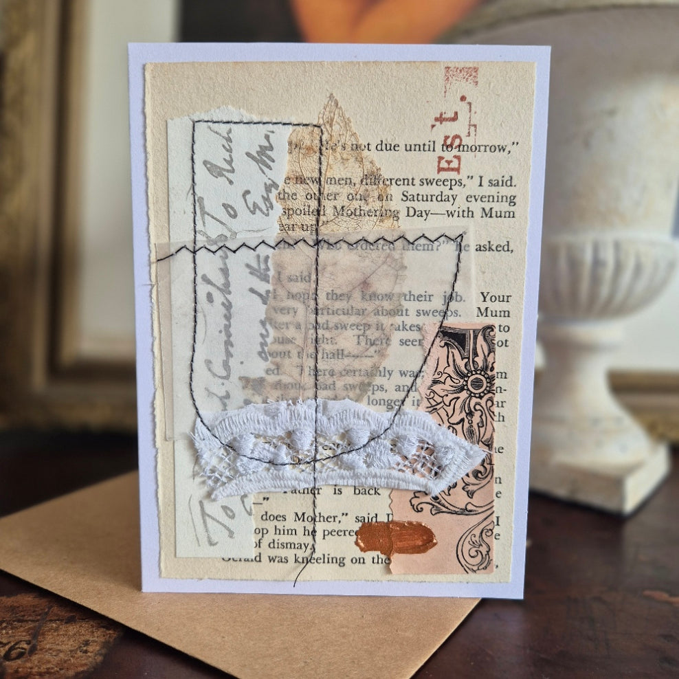 Copper Leaf Card | Handmade Arts & Crafts