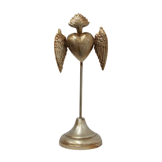 Milagro Open Heart with Wings
