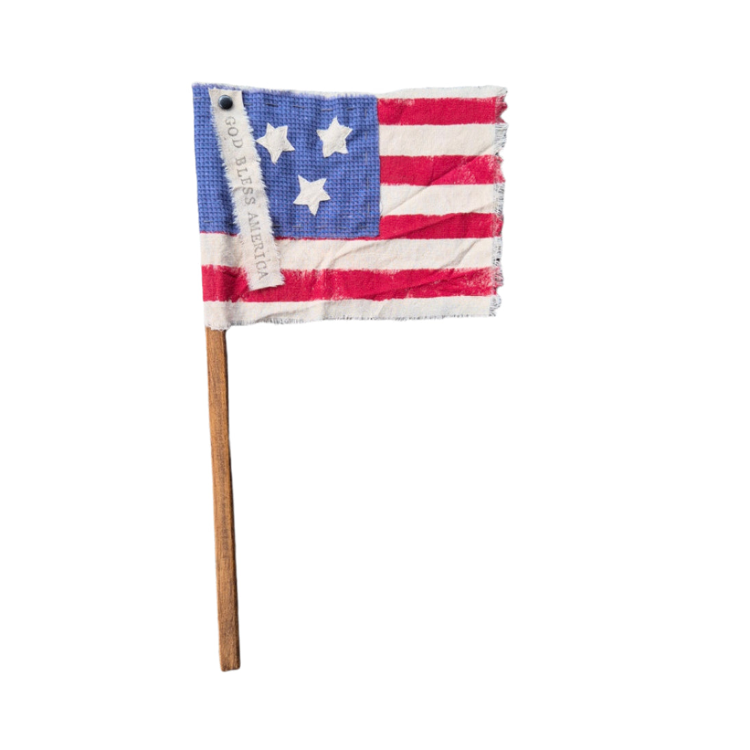 American Primitive Handmade Flag