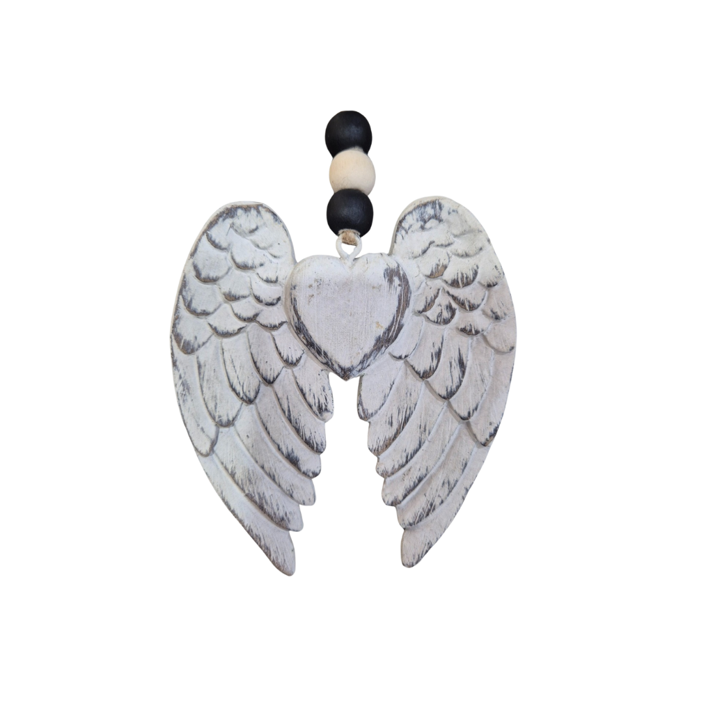 Angel Wing Beaded Decor