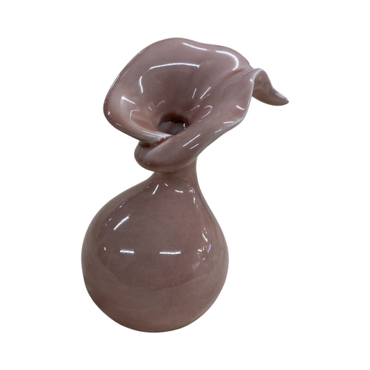Ceramic Petal Vase | Pink