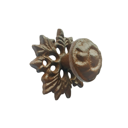 Cast Iron Filigree Knob Hook LAST 3 LEFT