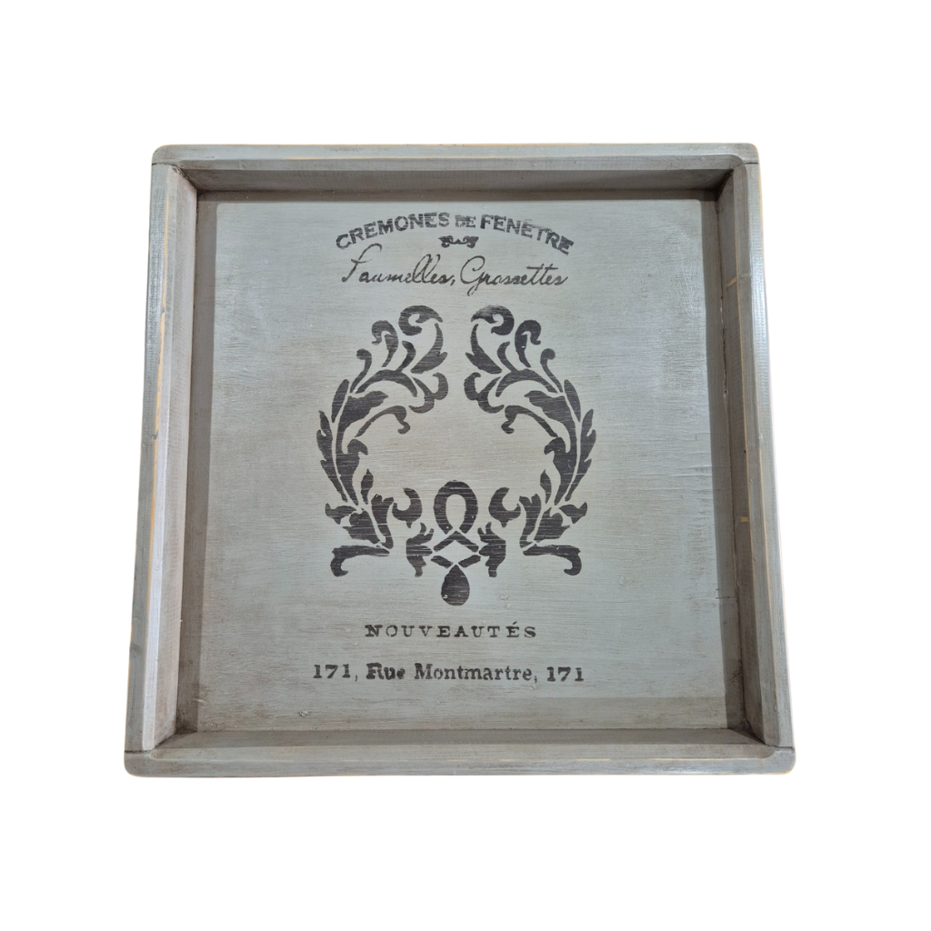 French Styled Rustic Tray