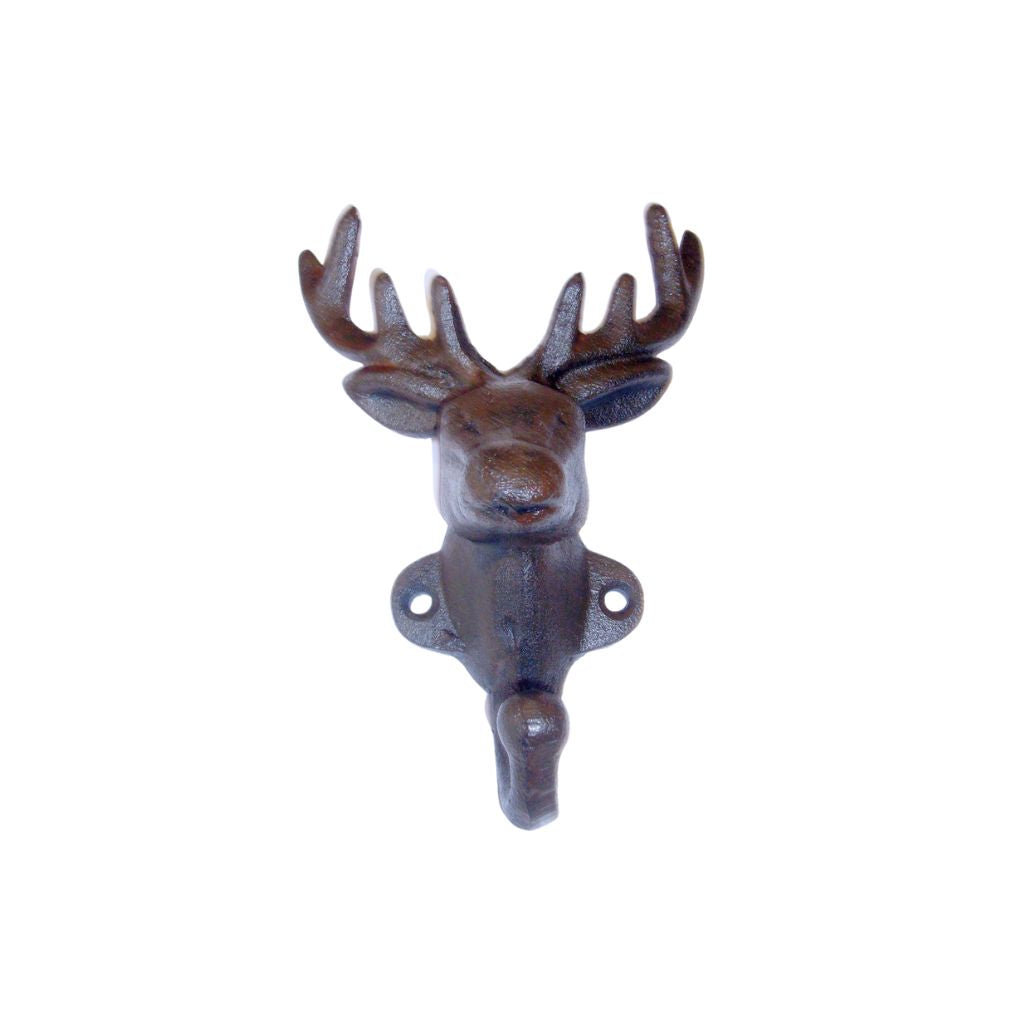 Cast iron deer hook