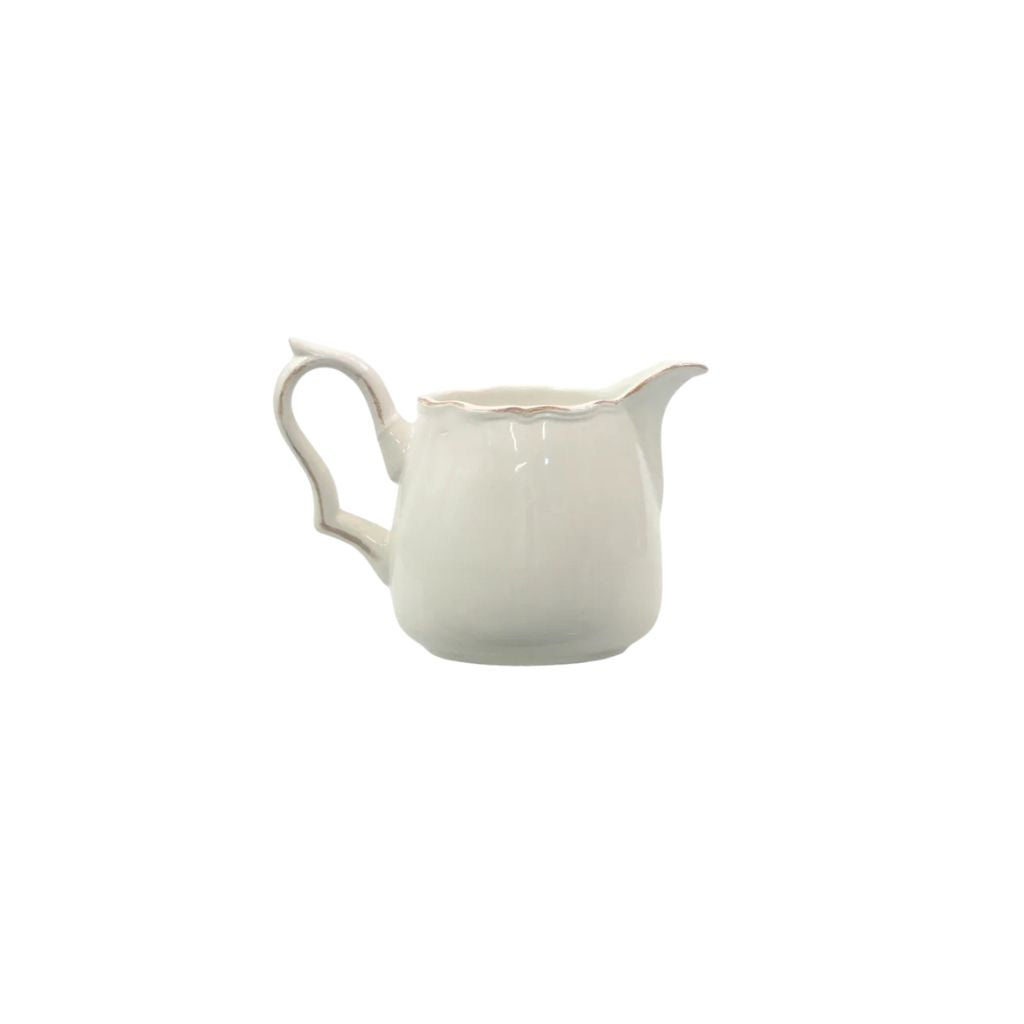 Elise White Milk Jug