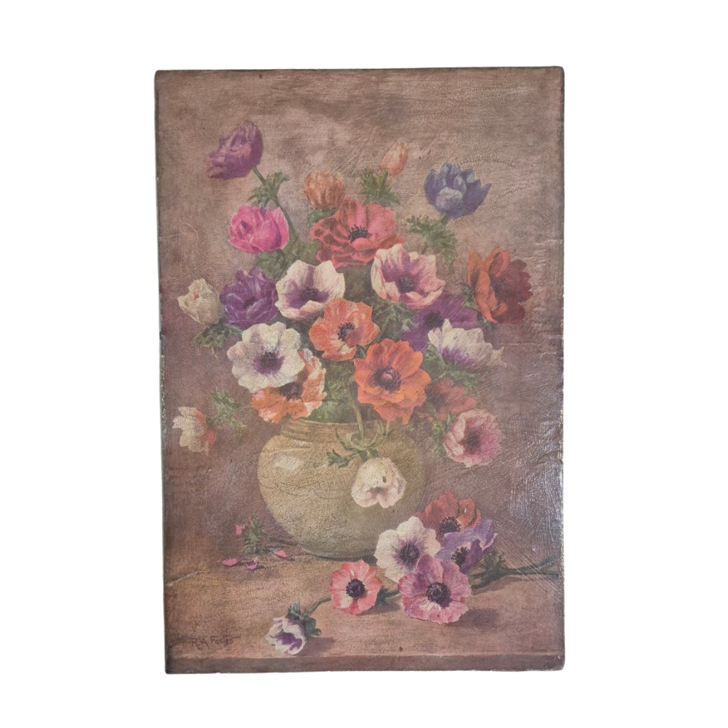 Anemone Antiqued Print