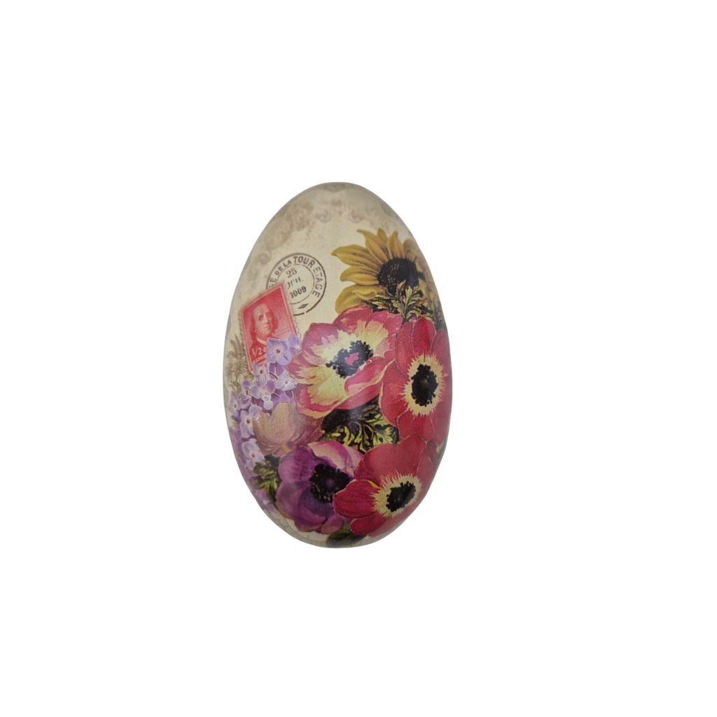 Floral_Stamp_Tin_Easter_Egg