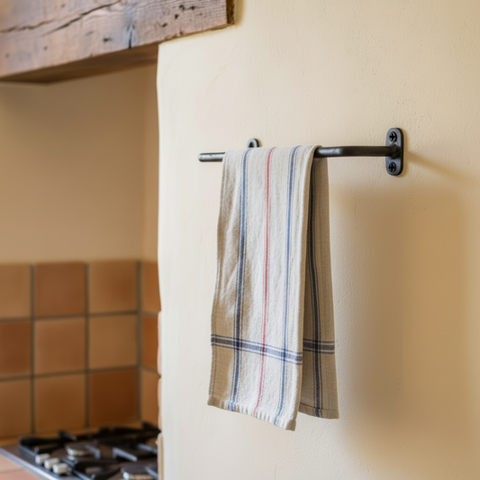 Forged Iron Hanging Towel Rail