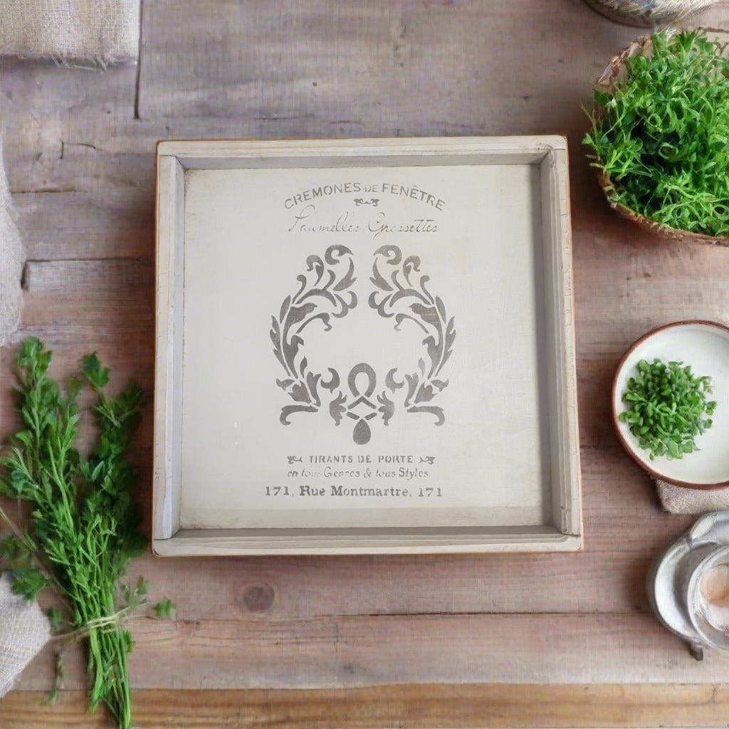 Rustic French Style Tray