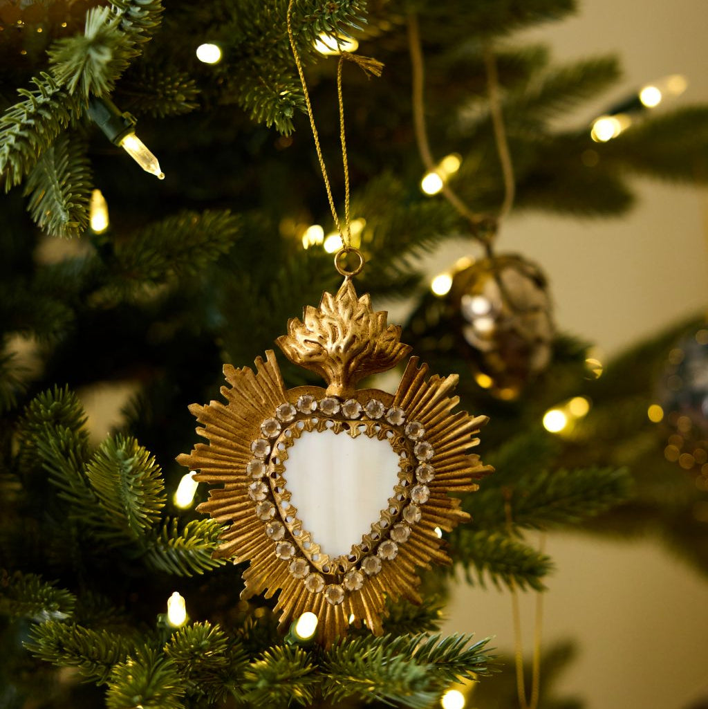 Jewelled Hanging Heart