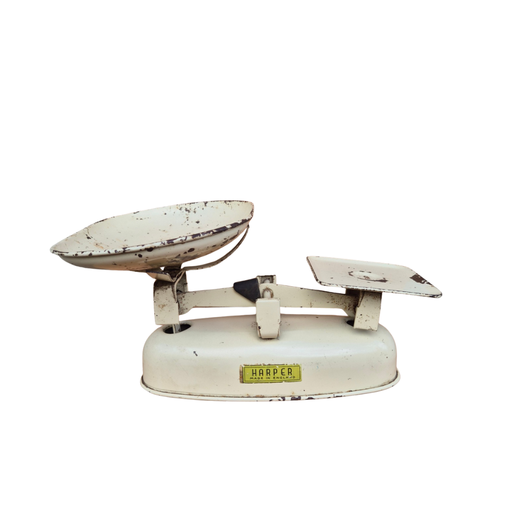 Vintage Harper Cream Kitchen Scales
